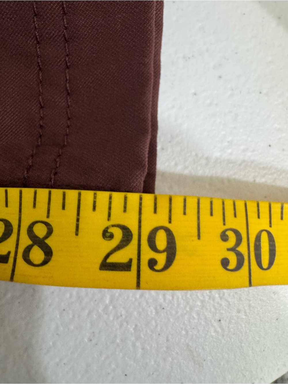 Prana Halle Pant Women's 8 Cocoa Brown Maroon Color Outdoor Hiking - Picture 16 of 16